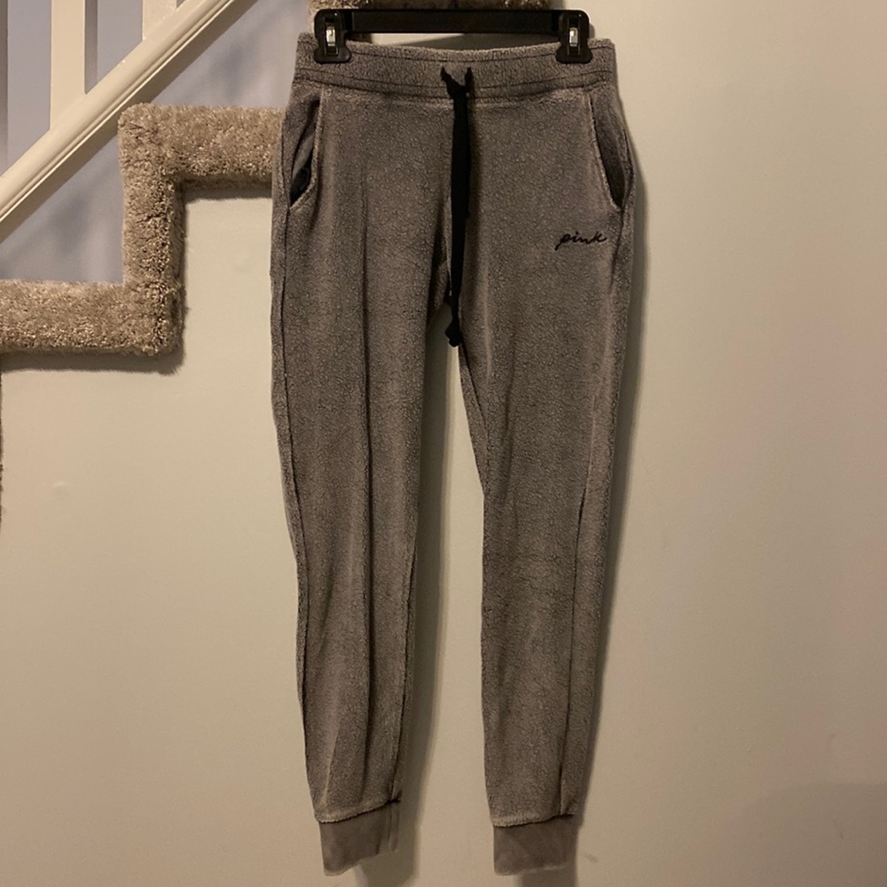 Victoria’s Secret pink gray joggers
